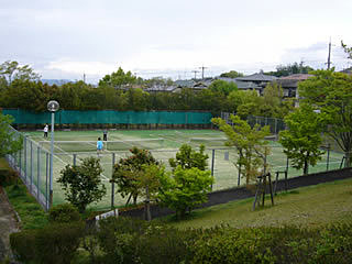 東山テニスコートの写真
